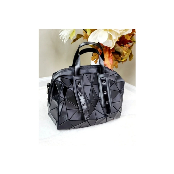 NWT Geometric Pattern Satchel Set - Picture 3 of 4